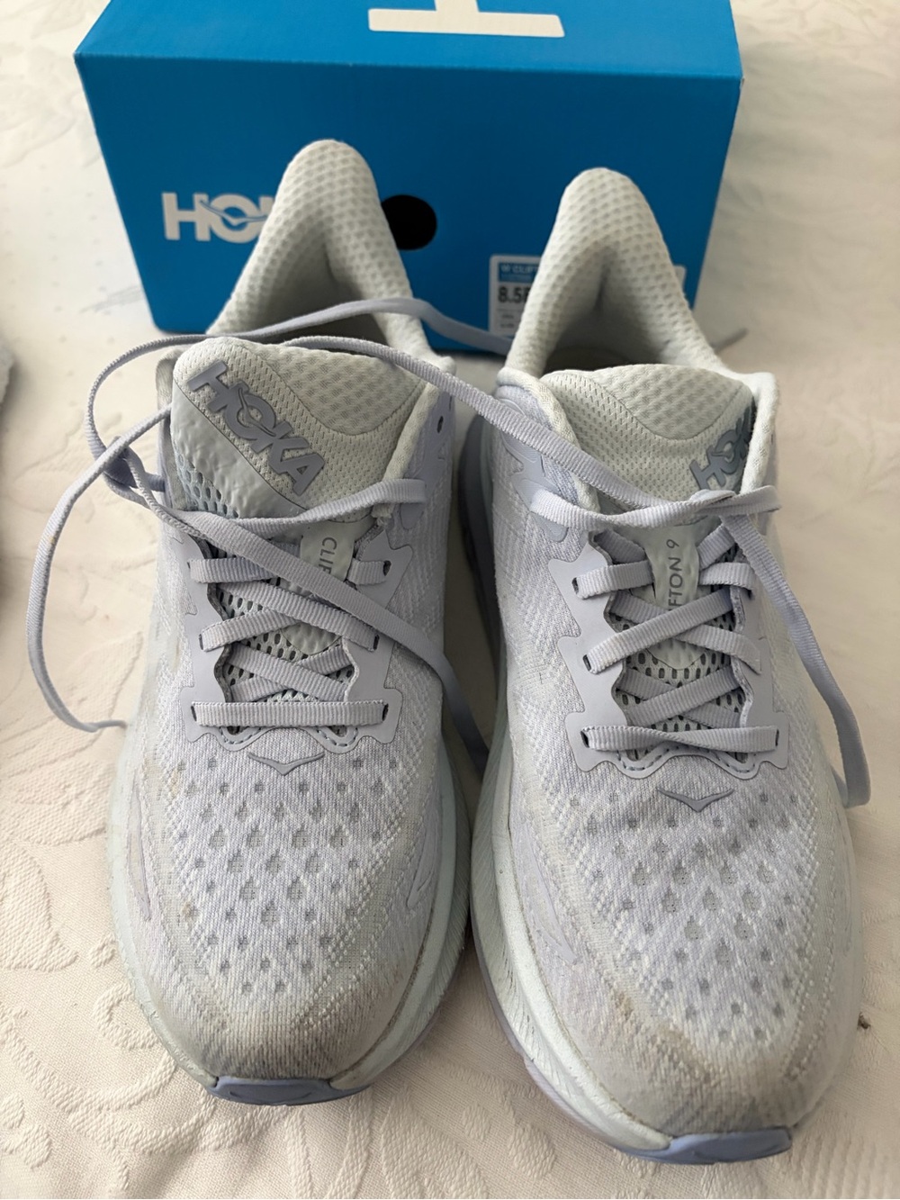 Hoka Women's Clifton 9 Athletic Running Shoes